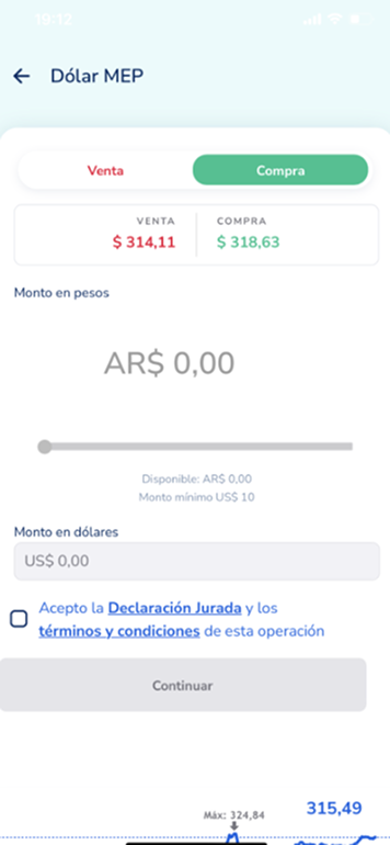 Dólar MEP original — Mobile · Cocos Capital